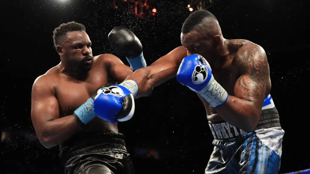 Derek Chisora and Dillian Whyte in fight number two between the pair