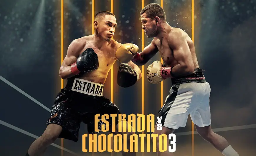 Promo Art for Francisco Estrada and Roman Gonzalez 3 fight